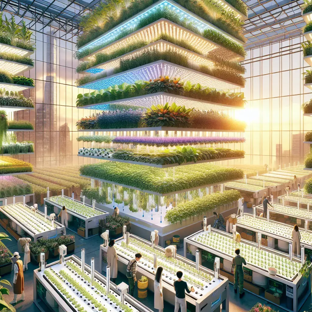 Representation of Maximizando la Eficiencia Espacial en la Agricultura Vertical Urbana