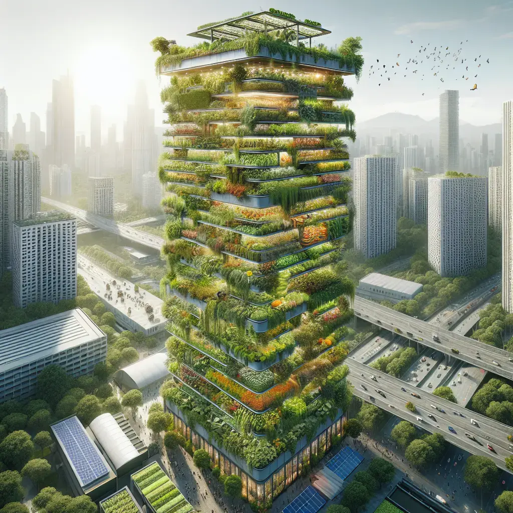 Representation of La contribución de la agricultura vertical a la biodiversidad urbana
