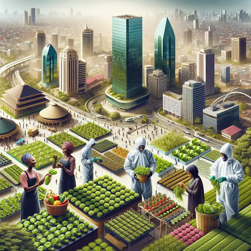 Representation of La crisis alimentaria de Nigeria: Explorando soluciones de agricultura urbana