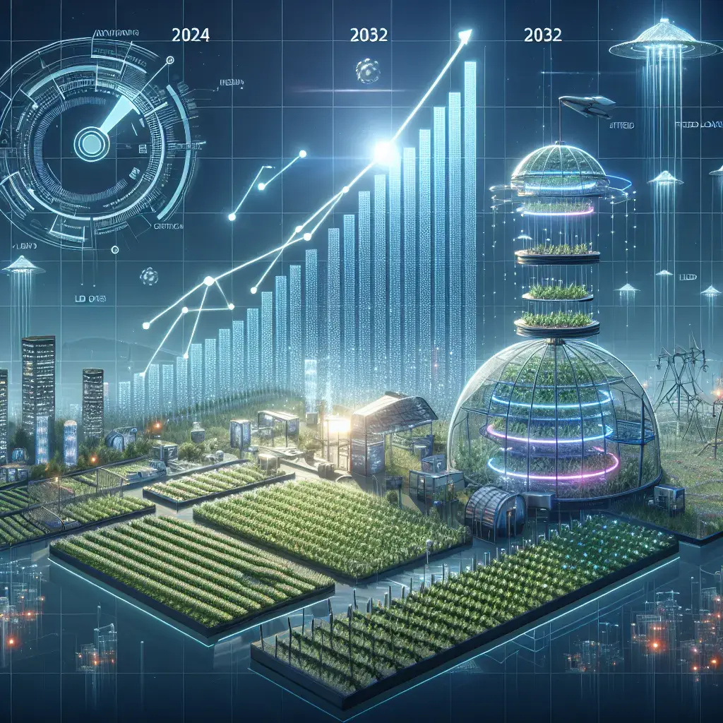 Representation of Análisis del Mercado de Hidroponía en EE. UU. 2024-2032: Principales Actores y Tendencias